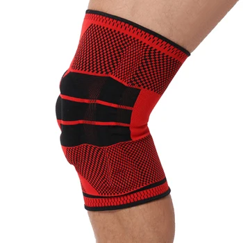 1szt sport jogging siłownia kolano rękaw wsparcie neuropatia kompresji nakładka uchwyt bieżnik Sport fitness nakolanniki wsparcie bandaż szelki