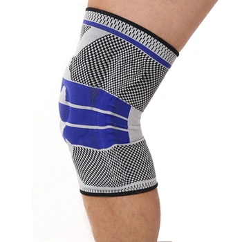 1szt sport jogging siłownia kolano rękaw wsparcie neuropatia kompresji nakładka uchwyt bieżnik Sport fitness nakolanniki wsparcie bandaż szelki