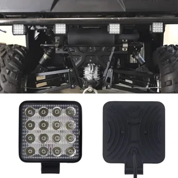 1~10szt 48W led work light lampa car 4x4 ATV LED working lights 12V 4.17 inch Truck Tractor LED Work Light Spot lights