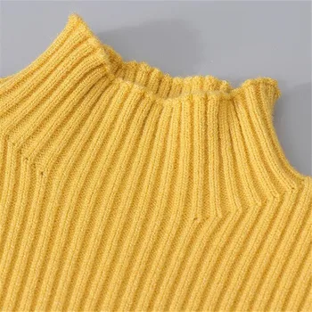 2-12Y Baby Kids golf sweter dla dziewczyn, chłopców, odzież 2021 dla dzieci nowy miękki wełniany sweter z dzianiny sweter