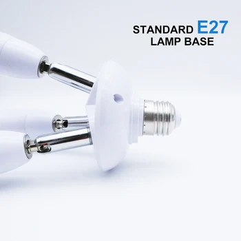 2/3/4/5 in 1 Socket Splitter E27 To E27 Lamp Base adapter konwerter elastyczny wydłużony uchwyt lampy led żarówki