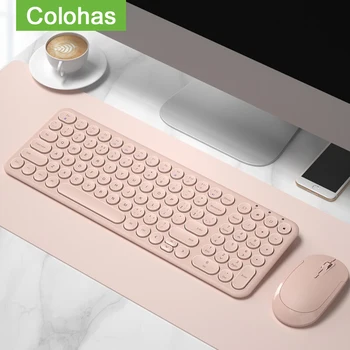 2.4 G bezprzewodowa akumulator plac klawiatura i mysz klawiatura mysz dla Macbook PC Gamer Computer Laptop Keyboard