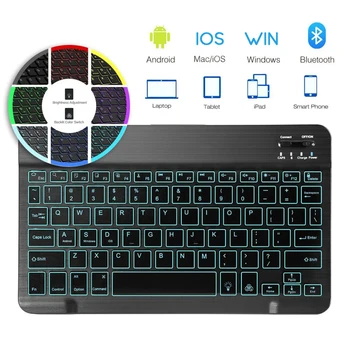 2.4 G mini klawiatura bezprzewodowa klawiatura Bluetooth do ipada, telefonu, tabletu, laptopa akumulator klawiatura dla zestawów Android ios Windows