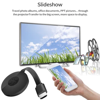 2.4 G Wireless WiFi Display Dongle 4K HDMI TV Stick Video Adapter Miracast, Airplay, DLNA Screen Mirroring Share dla iOS Android