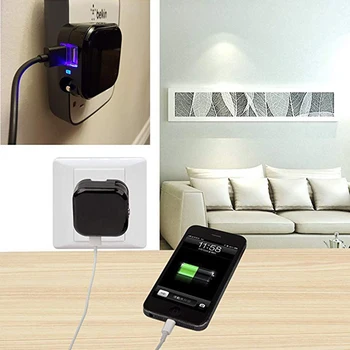 2 In1 2.1 A Dual Port USB Travel Charger Home Wall Car Charger Combo Automobiles Auto samochodowe gniazdka