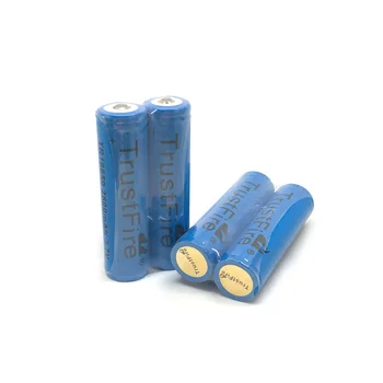 2 szt./lot TrustFire TR18650 3.7 V 2500mAh akumulator litowo baterii z zabezpieczeniem pcb zasilacz do LED Flashlig