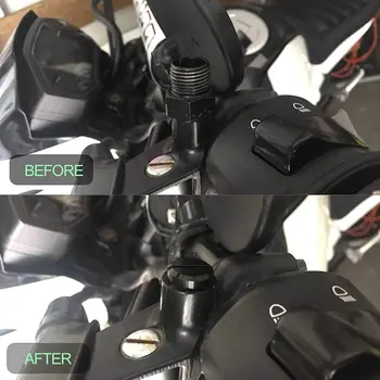 2 szt lustro otwór zaślepki śruba M10X1.25 uniwersalny pasuje do KTM Yamaha Kawasaki Ducati Scrambler Honda X-ADV 750 BMW G310GS 5