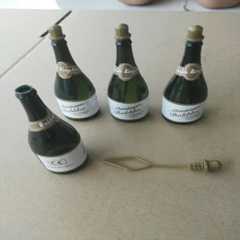 20 szt mini szampana pęcherzyki pusta butelka poprawiny pamiątki odbiór Nowy rok