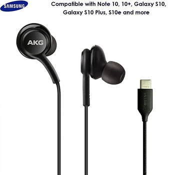 20 szt Samsung AKG EO IG955 słuchawki Type-c In-Ear Mic przewodowy zestaw słuchawkowy dla Galaxy S20 note10 S10 USB-C słuchawki