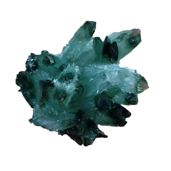 200-250 g naturalny zielony duch klastra kryształ kwarcu klastra próbki uzdrowienia mineralny kamień