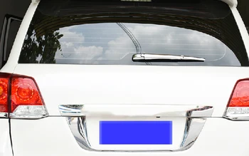 2008-2018 pokrywa tylna wycieraczki wykończenie panelu nakładka ABS chrom samochód-stylizacja dla Toyota Land Cruiser LC 200 akcesoria