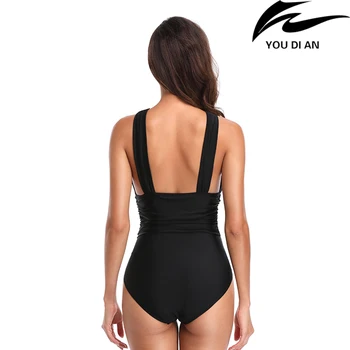 2018 New plus size swimwear one piece Polish USA one piece swimsuit larges size swim swimming bathing suit beachwear