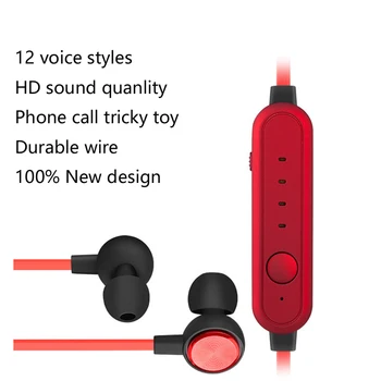2018 New Variable Voice Sound Change Funny PUBG Tricky słuchawki przewodowy zestaw słuchawkowy VC6 Women Child Voice Advance Technology Product