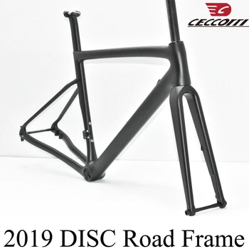 2019 CECCOTTI new disc brake taiwan made full carbon t1100 instrukcja road frame bicycle rowerowa rama+widelec+sztyca+głowy zestaw+zacisk