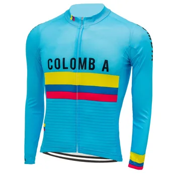 2019 długie rękawy jazda na Rowerze Jersey top rowerowa odzież rowerowa odzież rowerowa odzież zima polar i bez polar cienki MTB