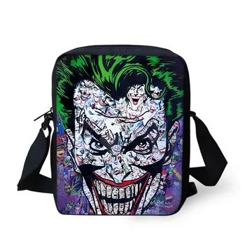 2019 Joker, Harley Quinn druku torby Torby kurierskie Crossbody bag mini Bag Schoolbag codziennie torba na ramię w stylu casual