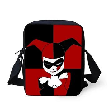 2019 Joker, Harley Quinn druku torby Torby kurierskie Crossbody bag mini Bag Schoolbag codziennie torba na ramię w stylu casual