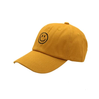 2019 letnie czapki z daszkiem męskie duże rozmiary odkryty ochrona od słońca roleta kapelusz Smiley Face Czapka snapback Street Hip Hop Hat gorras