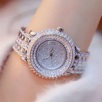 2019 luksusowe kryształowe zegarek pasek ze stali nierdzewnej zegarek kwarcowy rhinestone zegarek damski zegarki damskie sukienki damskie zegarki
