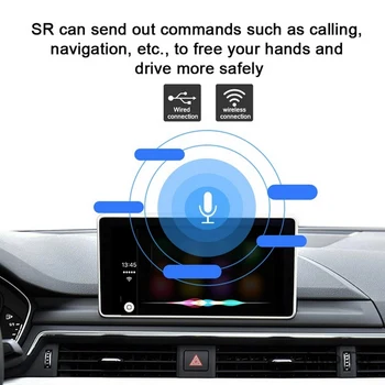 2020 bezprzewodowej Apple CarPlay do Audi A3 A4 A5 A6 A7 A8 Q2 Q3 Q5 Q7 MMI Car Play Android Auto Mirror Reverse Camera