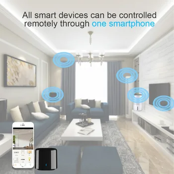 2020 Broadlink RM4C Mini con Smart Home WiFi IR Remote Controller moduły automatyzacji zgodne z Alexa Google Home