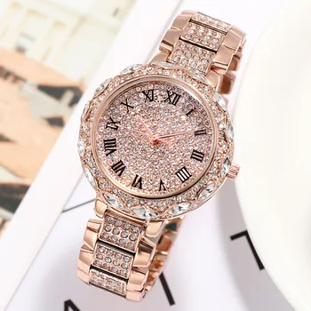2020 damski zegarek kobieta luksusowej marki zegarek Lady zegarek kwarcowy Kryształ damskie damskie zegarek kwarcowy zegarek moda damska zegarek