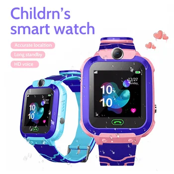 2020 dzieci inteligentne zegarki Wodoodporne dziecięce SOS pozycjonowanie 2 g karty SIM anty-utracone inteligentne zegarki dla dzieci tracker inteligentny zegarek