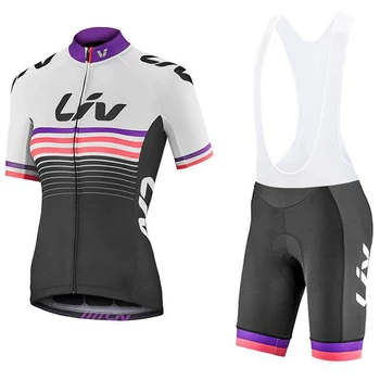 2020 LIV WOMEN cycling team jersey 20D bike shorts suit Ropa Ciclismo LADY summer quick dry PRO bicycle Maillot Pants clothing