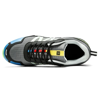 2020 nowe buty do biegania męskie odkryty oddychająca antypoślizgowe odporne na ścieranie sznurowanie buty do biegania męskie jogging szkolenia Podróży obuwie Sportowe