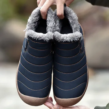 2020 Nowe Buty Zimowe Dla Mężczyzn Zimowe Buty Mięciutkie Ciepłe Zimowe Buty Codzienne Buty Męskie Botki Męskie Buty Do Chodzenia Męski Rozmiar Plus