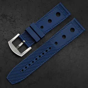 2020 nowy przyjazd Malezja Man wymiana pasków do zegarków 22/24 mm 4 kolory gumowy pasek 22 mm garnitur dla godzin bransoletki 24 mm zegarek