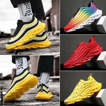 2020 nowy super lekki unisex buty do biegania zewnątrz podeszwa buty sportowe męskie amortyzacja antypoślizgowe obuwie do chodzenia buty do biegania męskie
