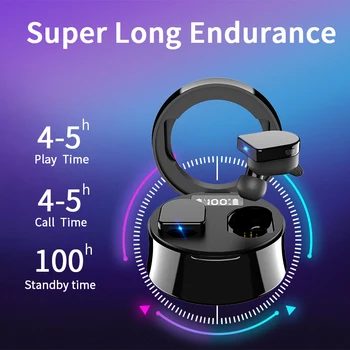 2020 nowy TWS bezprzewodowe słuchawki Bluetooth 5.0 słuchawki ładowarka pudełko HIFI sport jogging zestaw słuchawkowy dla iOS/Android słuchawki