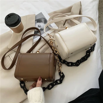 2020 nowy w Crossbody torba dla kobiet elegancki, modny jedno ramię łańcucha portfele i torby projektant mody kwadratowe sprzęgła