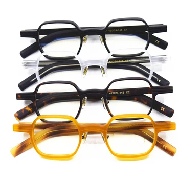 2020 Octan Przezroczyste Okulary Mężczyźni Rocznika Kwadratowe Okulary Ramka Kobiety Optyczne Przepisane Im Oprawki Okularowe Przezroczyste Okulary