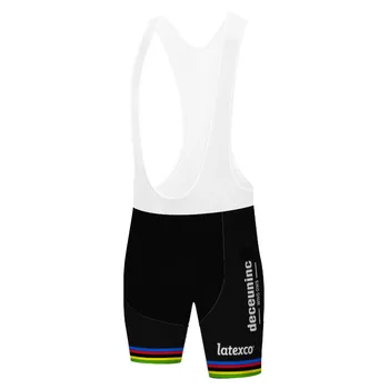 2020 quick step pantaloncini ciclismo Elastan ciclismo hombre gel pad 9D strój rowerowy MTB mundury męska odzież rowerowa