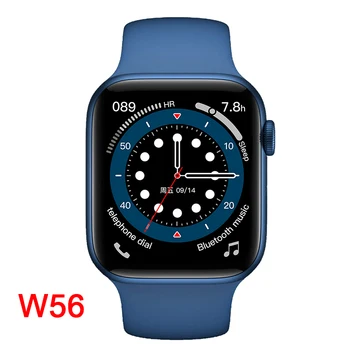 2020 W56 IWO 13 PRO smart watch Women Men Series 6 bezprzewodowa ładowarka heart rate ECG IP68 wodoodporny zegarek