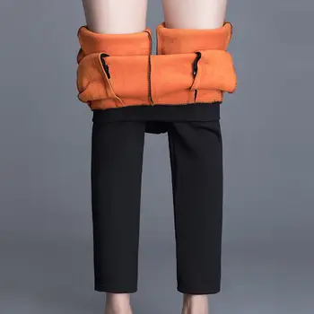 2020 wiosna spodnie Damskie czarne legginsy długość całkowita spodnie Damskie czarne spodnie elastyczny ołówek spodnie casual spodnie slim 4xl