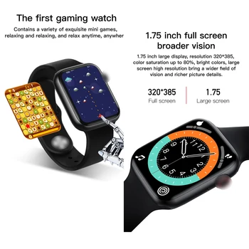 2021 1.7 Inch Call Smartwatch Men Full Touch Multi-Sport Mode With Smart Watch Women Heart Rate Monitor For iOS Android