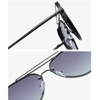 2021 bez oprawy UV400 okulary damskie jazdy okulary dla kobiet 6 kolorów ramka ze stali nierdzewnej z skrzynią