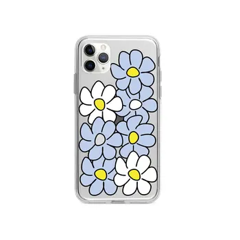2021 moda kolorowy kwiatowy kwiaty etui dla iPhone ' a 12 12min 12Pro 12ProMax 11 11PROMAX 11PRO SE2020 7 8 8Plus X XS XR XSMAX