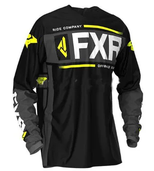 2021 Motocross Jersey BMX, DH FXR T Shirt Mtb Jersey Long Sleeve Men Ropa Offroad Maillot Vtt MX Bike Dh Shirt Mx Clothing
