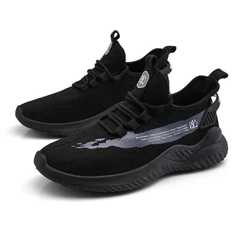 2021 Nowa wiosna jesień oddychająca siatka lekka męskie buty sportowe do biegania męskie вулканизированная buty Zapatos De Hombre Man Shoes