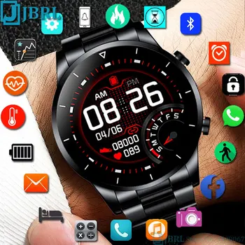 2021 Smart Watch Men Male Smartwatch Electronics Smart Clock For Android IOS Fitness Tracker Full Touch Bluetooth Smart-watch