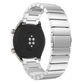 22 mm watchband Huawei Watch GT 46 mm /42 mm wymiana pasków ze stali nierdzewnej dla HUAWEI WATCH GT 2 46 mm bransoletka Metalowa