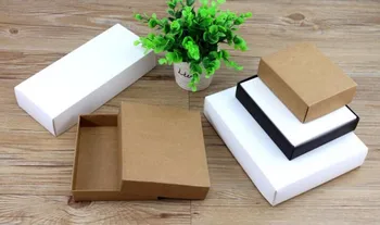 250*100*60 mm duży biały papier pudełko duży rozmiar kraft-kartony duży rozmiar biały kartonik do koszulki na prezent, opakowania, karton