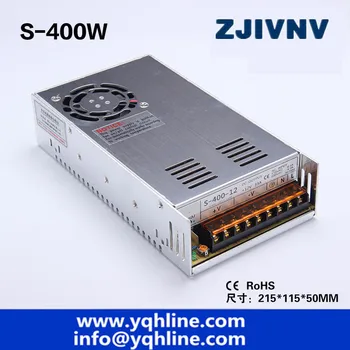 27V 15A 400W zasilacz single output cctv smps led power supply LED driver (model: S-400-27)