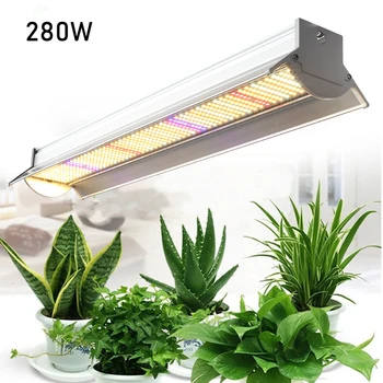 280 Watt dla roślin Cultivo kryty Led Grow Light Bar pełen zakres UV IR rosnąć namiot Led Plant Growing lampa do szklarni warzyw