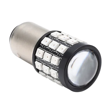 2szt 1157,BAY15D,P21/5W LED światło stop kierunkowskaz stawek zawieszenia super jasne światło przez długi czas sprzedaż lamp samochodowych