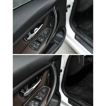 2szt ABS wewnętrzna klamka ciągnąć etui do-BMW 3 seria 4 seria 3 GT F30 F35 2013-2019